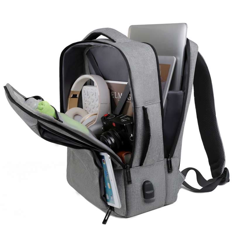 BAOFLY 防水パソコンリュックUSB充電ポート付き