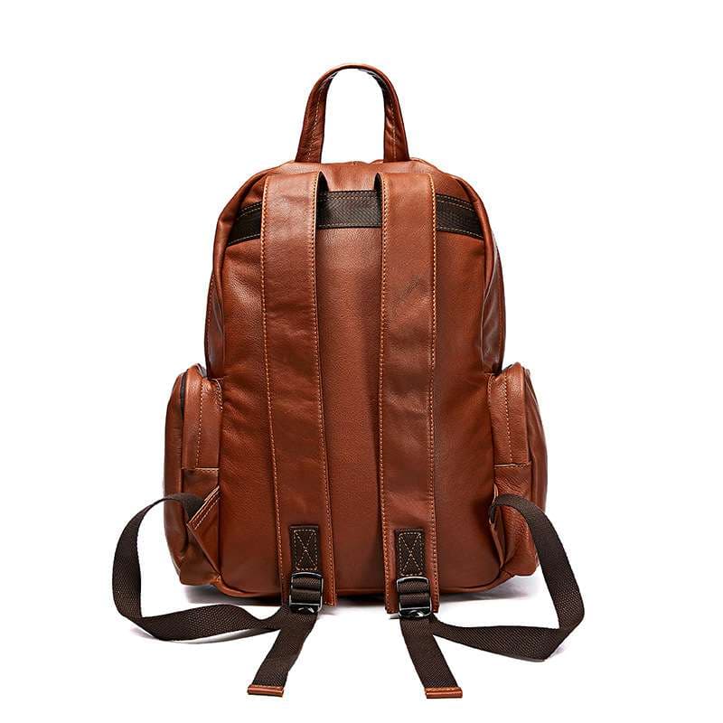 パソコンリュック 上質レザーパソコンバックパック