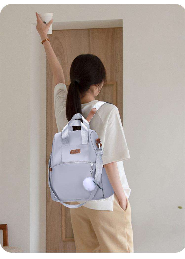 パソコンリュック 多機能ポケット付きレディースバックパック