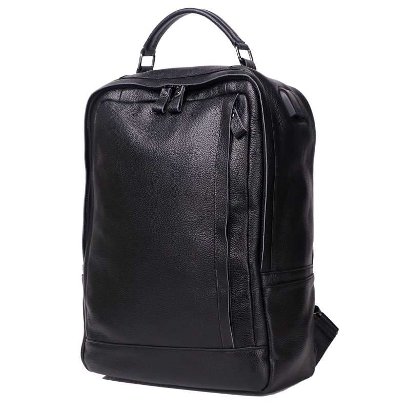 パソコンリュック 高級レザーパソコンバックパック