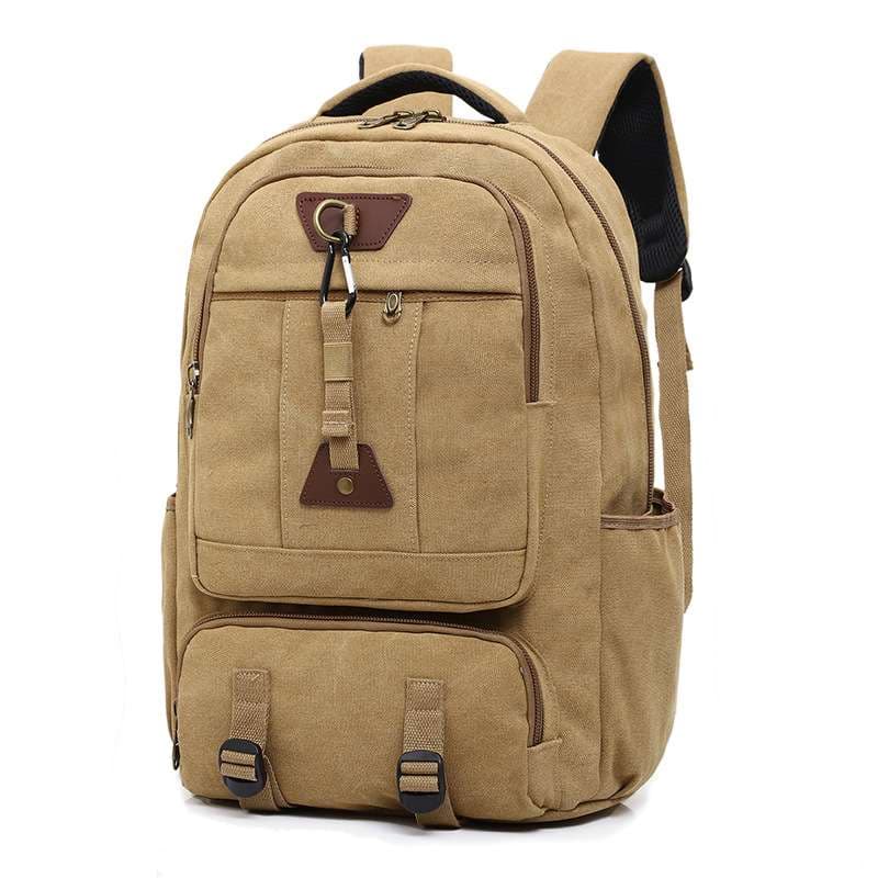パソコンリュック 大容量ヴィンテージキャンバスバックパック