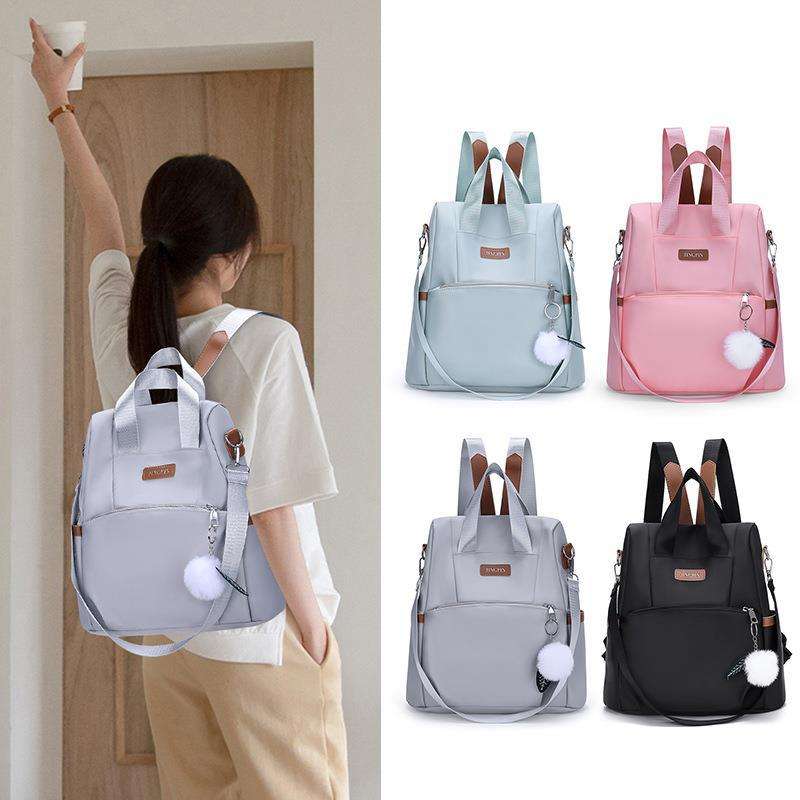 パソコンリュック 多機能ポケット付きレディースバックパック