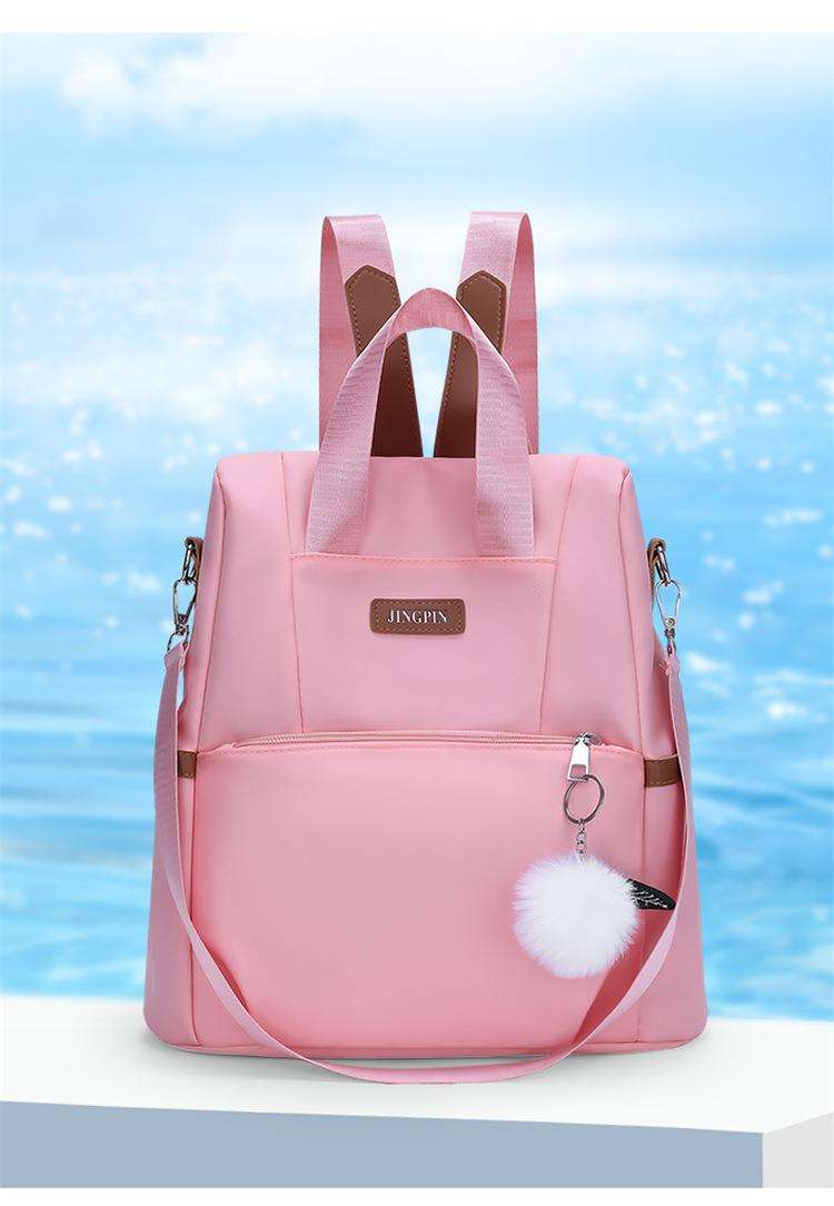 パソコンリュック 多機能ポケット付きレディースバックパック