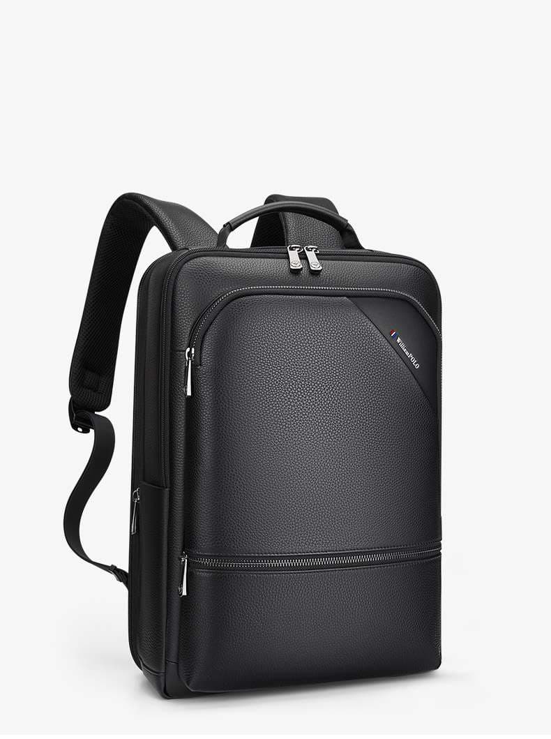 パソコンリュック モダンパソコンレザーバックパック