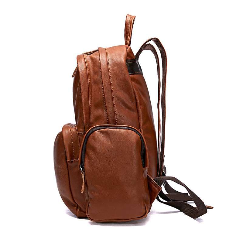 パソコンリュック 上質レザーパソコンバックパック