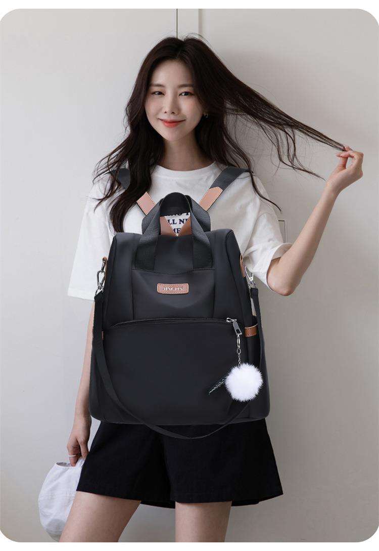 パソコンリュック 多機能ポケット付きレディースバックパック