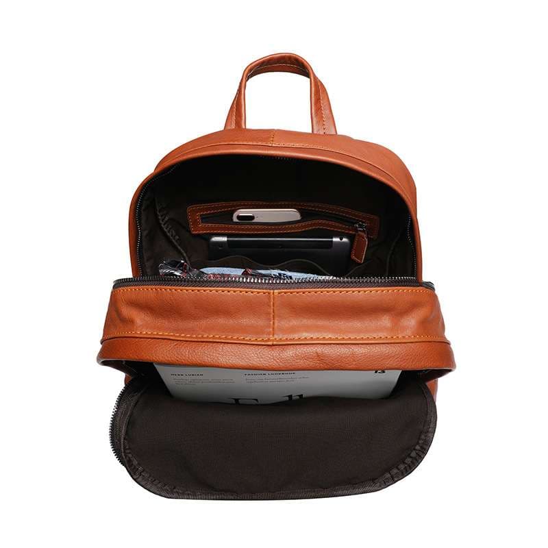 パソコンリュック 上質レザーパソコンバックパック
