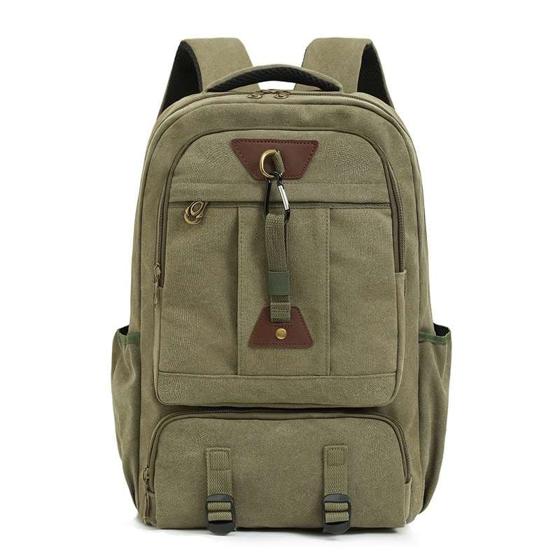 パソコンリュック 大容量ヴィンテージキャンバスバックパック