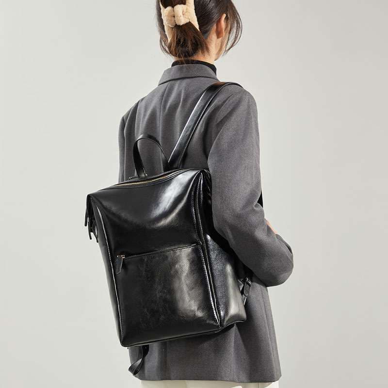 上質レザーパソコンリュックサック