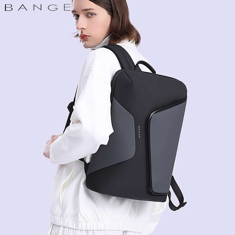 スタイリッシュ防水パソコンリュック