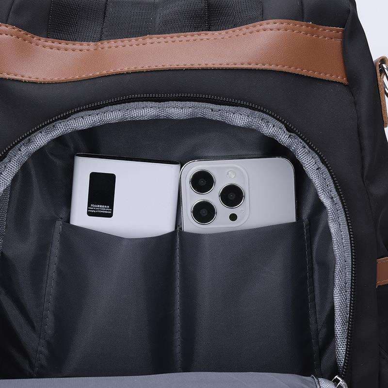 パソコンリュック 多機能ポケット付きレディースバックパック