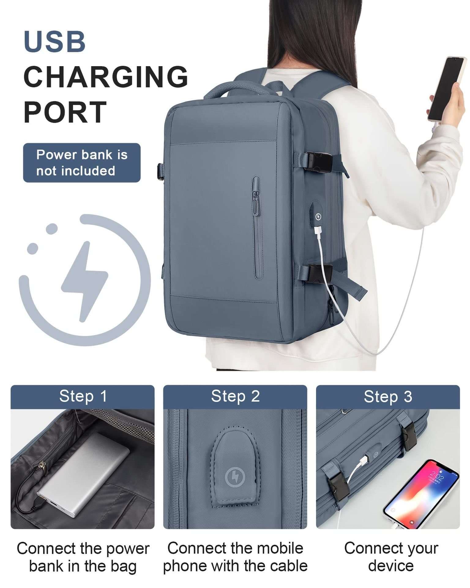 多機能トラベルパソコンリュック